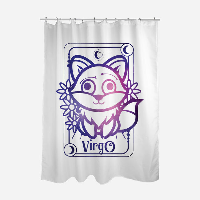 Virgo Galaxy Sign-None-Polyester-Shower Curtain-jrberger
