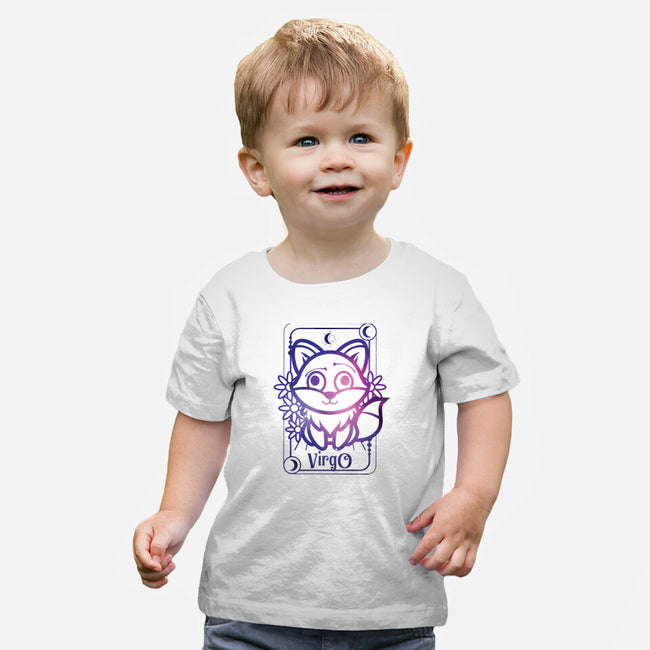 Virgo Galaxy Sign-Baby-Basic-Tee-jrberger