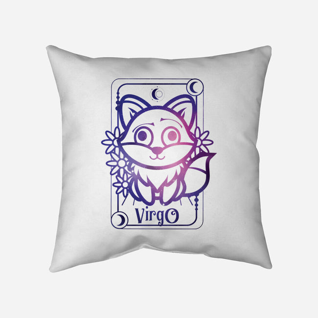 Virgo Galaxy Sign-None-Removable Cover w Insert-Throw Pillow-jrberger