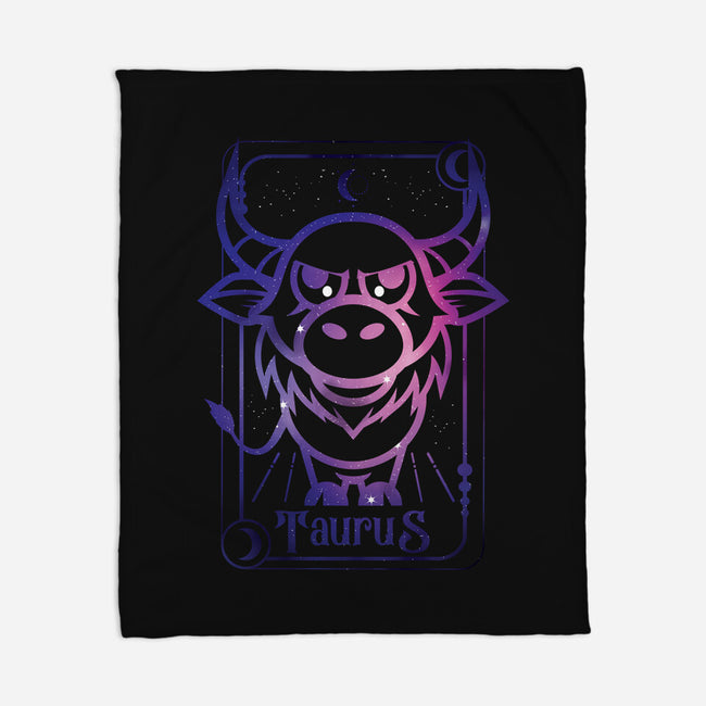 Taurus Galaxy Sign-None-Fleece-Blanket-jrberger
