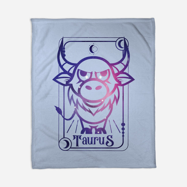 Taurus Galaxy Sign-None-Fleece-Blanket-jrberger
