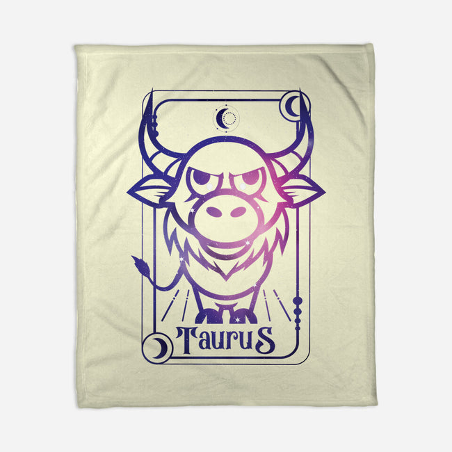 Taurus Galaxy Sign-None-Fleece-Blanket-jrberger