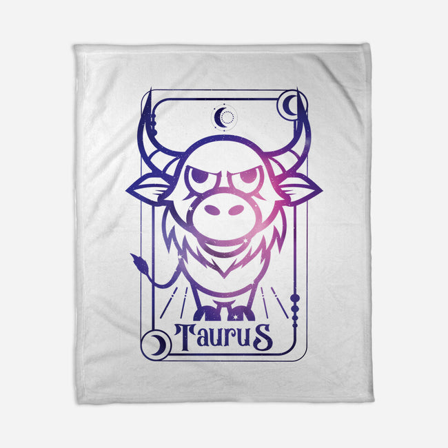 Taurus Galaxy Sign-None-Fleece-Blanket-jrberger