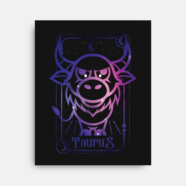 Taurus Galaxy Sign-None-Stretched-Canvas-jrberger