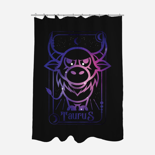 Taurus Galaxy Sign-None-Polyester-Shower Curtain-jrberger