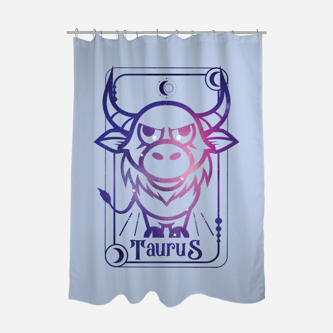 Taurus Galaxy Sign-None-Polyester-Shower Curtain-jrberger