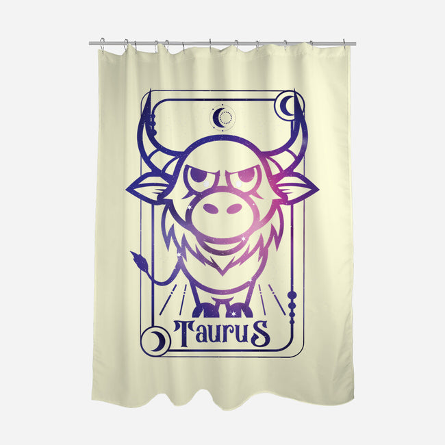 Taurus Galaxy Sign-None-Polyester-Shower Curtain-jrberger