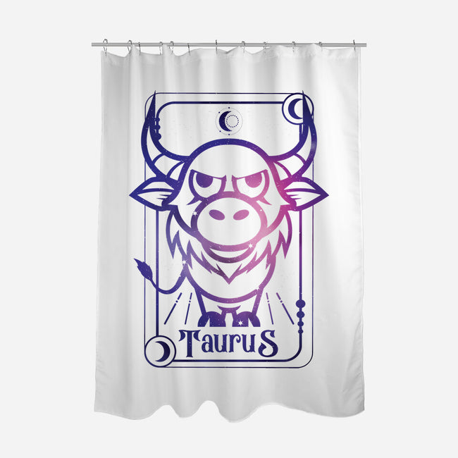 Taurus Galaxy Sign-None-Polyester-Shower Curtain-jrberger
