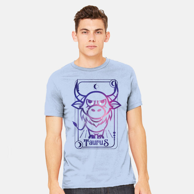 Taurus Galaxy Sign-Mens-Heavyweight-Tee-jrberger
