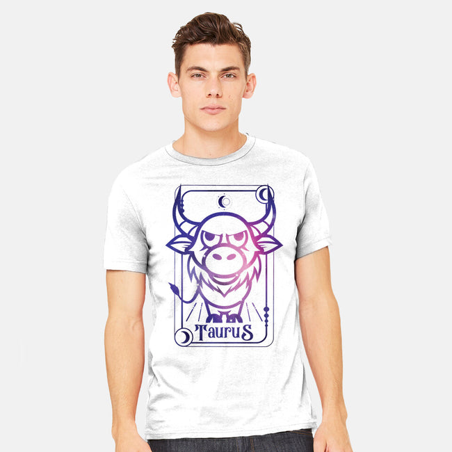 Taurus Galaxy Sign-Mens-Heavyweight-Tee-jrberger