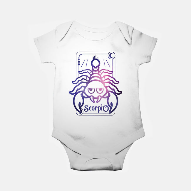 Scorpio Galaxy Sign-Baby-Basic-Onesie-jrberger