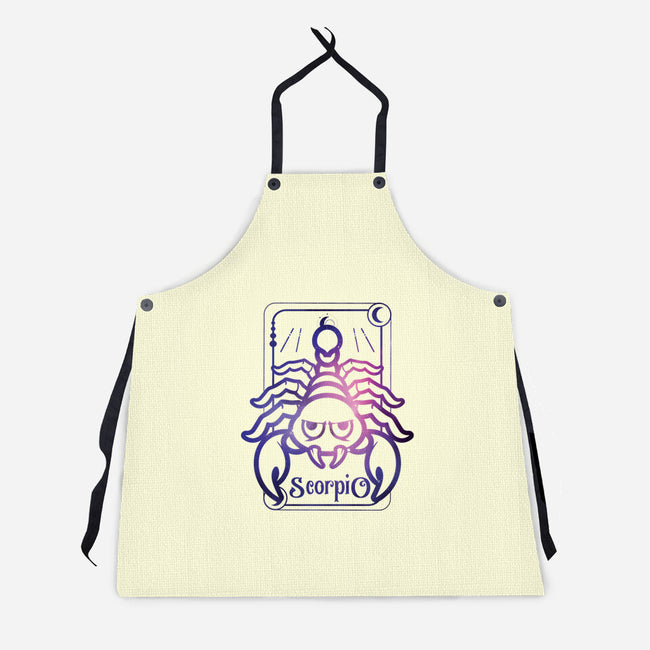 Scorpio Galaxy Sign-Unisex-Kitchen-Apron-jrberger