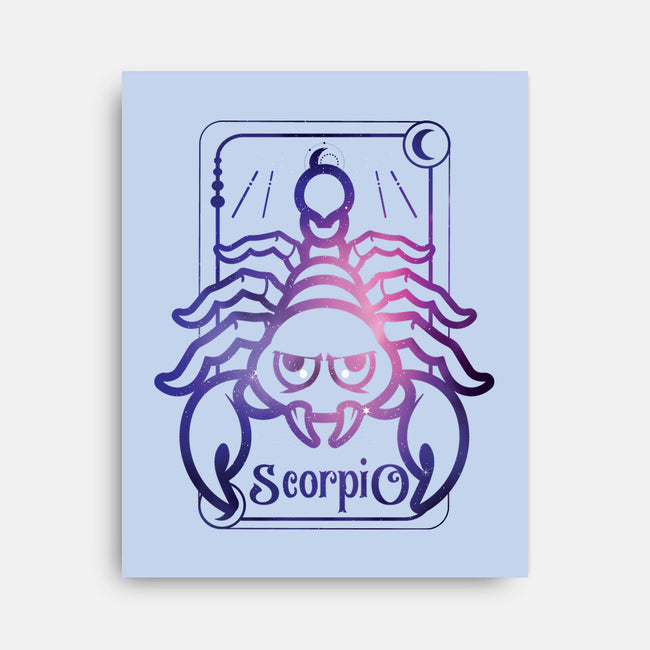 Scorpio Galaxy Sign-None-Stretched-Canvas-jrberger