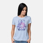 Scorpio Galaxy Sign-Womens-Basic-Tee-jrberger