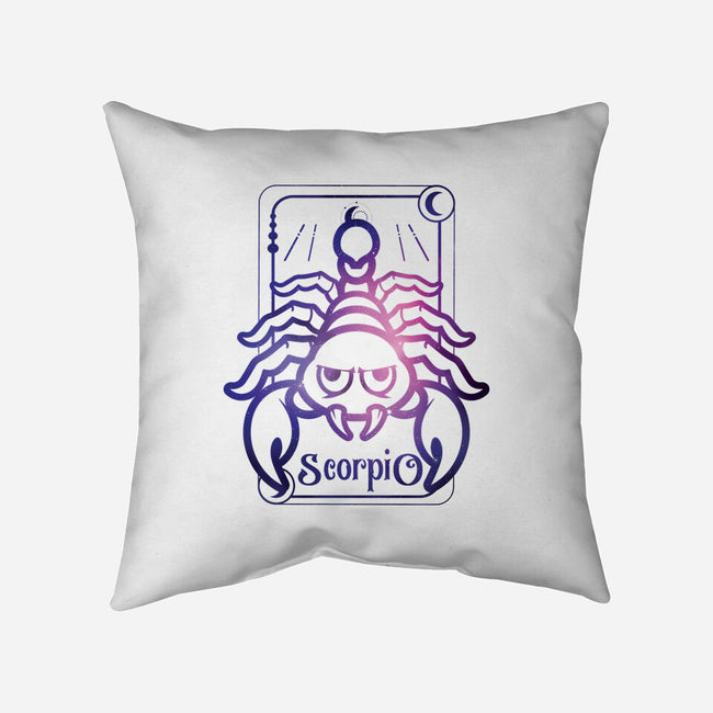 Scorpio Galaxy Sign-None-Removable Cover w Insert-Throw Pillow-jrberger