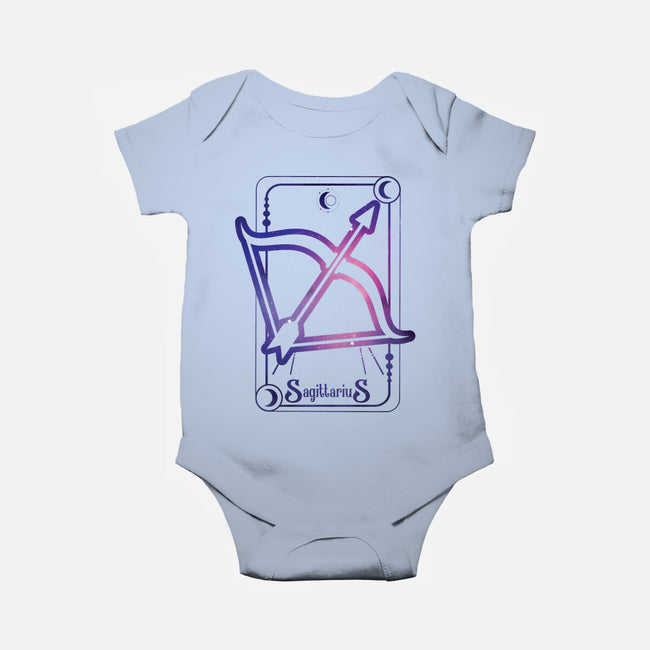 Sagittarius Galaxy Sign-Baby-Basic-Onesie-jrberger