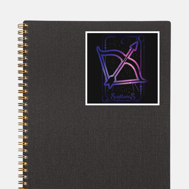 Sagittarius Galaxy Sign-None-Glossy-Sticker-jrberger