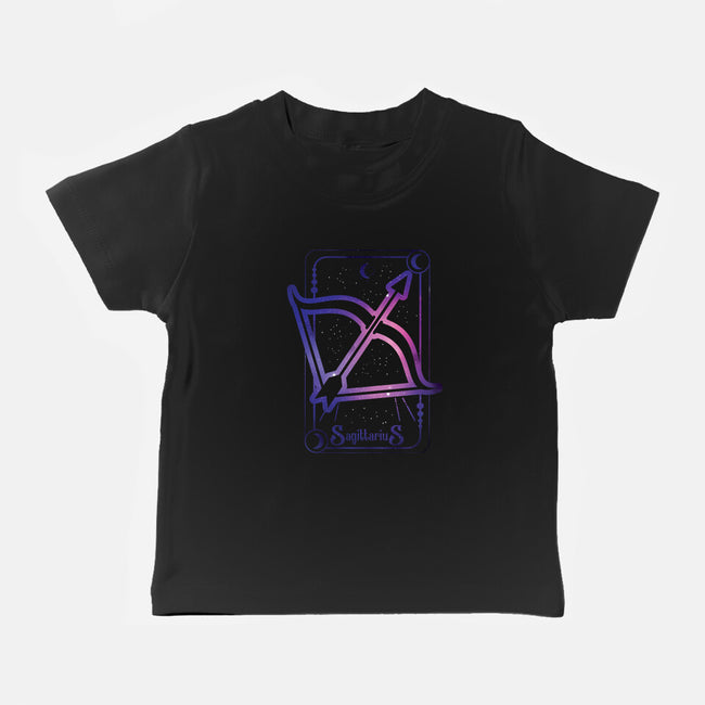 Sagittarius Galaxy Sign-Baby-Basic-Tee-jrberger