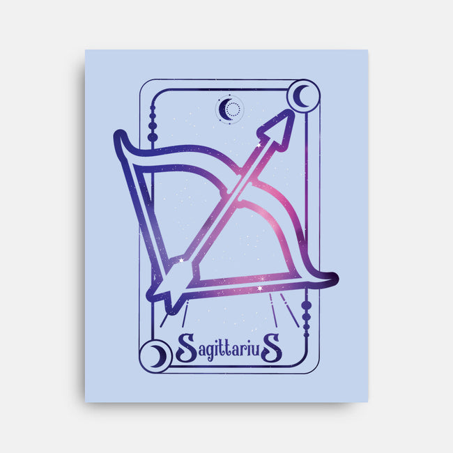Sagittarius Galaxy Sign-None-Stretched-Canvas-jrberger