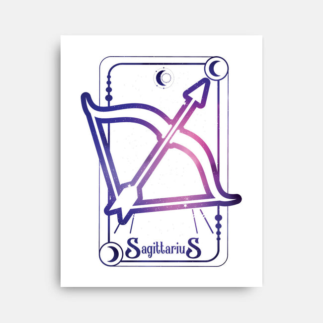 Sagittarius Galaxy Sign-None-Stretched-Canvas-jrberger
