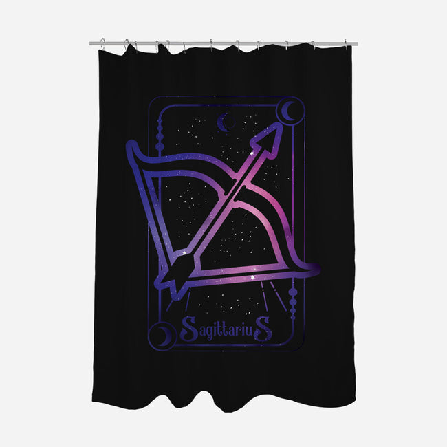 Sagittarius Galaxy Sign-None-Polyester-Shower Curtain-jrberger