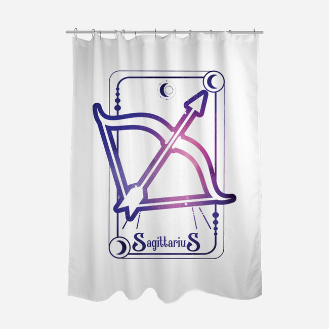 Sagittarius Galaxy Sign-None-Polyester-Shower Curtain-jrberger