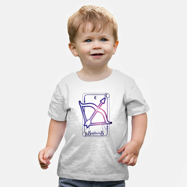 Sagittarius Galaxy Sign-Baby-Basic-Tee-jrberger