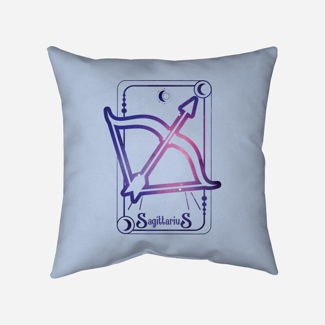 Sagittarius Galaxy Sign-None-Removable Cover w Insert-Throw Pillow-jrberger