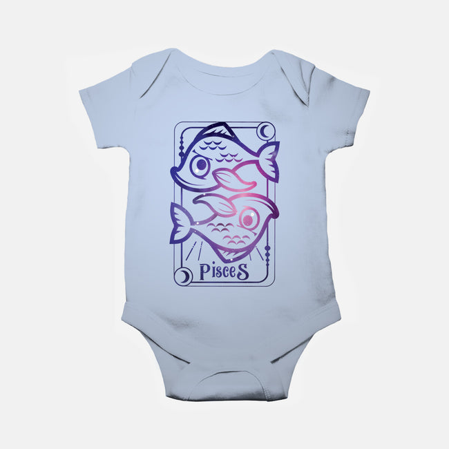 Pisces Galaxy Sign-Baby-Basic-Onesie-jrberger