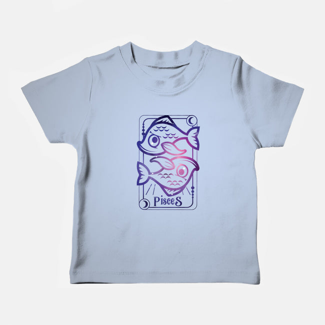 Pisces Galaxy Sign-Baby-Basic-Tee-jrberger