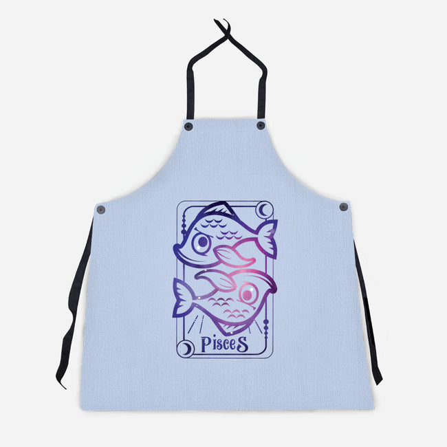 Pisces Galaxy Sign-Unisex-Kitchen-Apron-jrberger