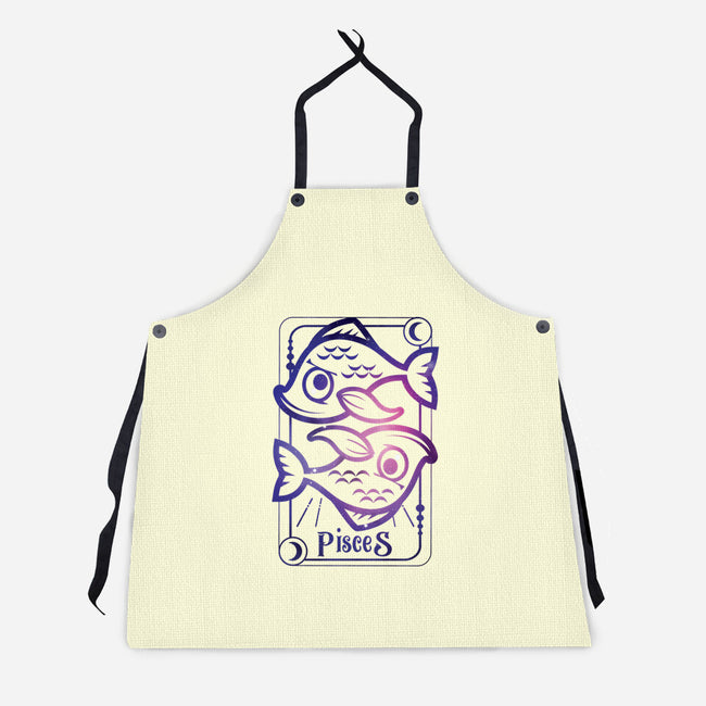 Pisces Galaxy Sign-Unisex-Kitchen-Apron-jrberger