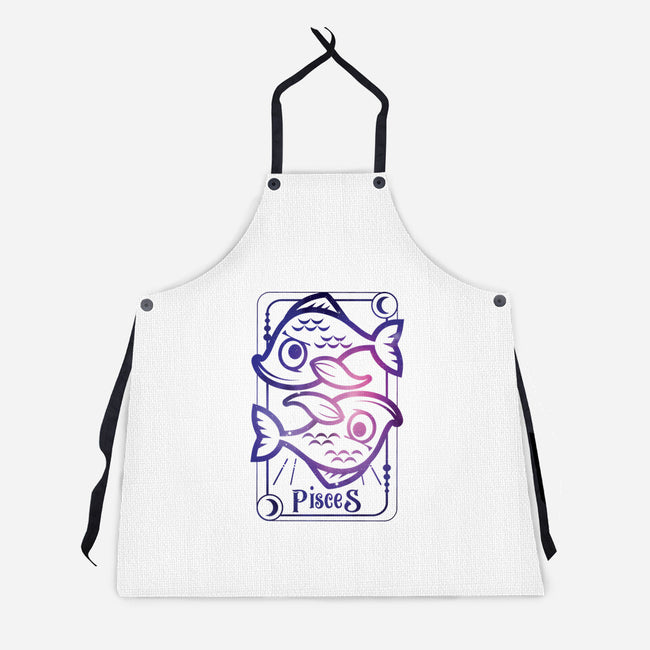 Pisces Galaxy Sign-Unisex-Kitchen-Apron-jrberger