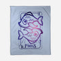 Pisces Galaxy Sign-None-Fleece-Blanket-jrberger