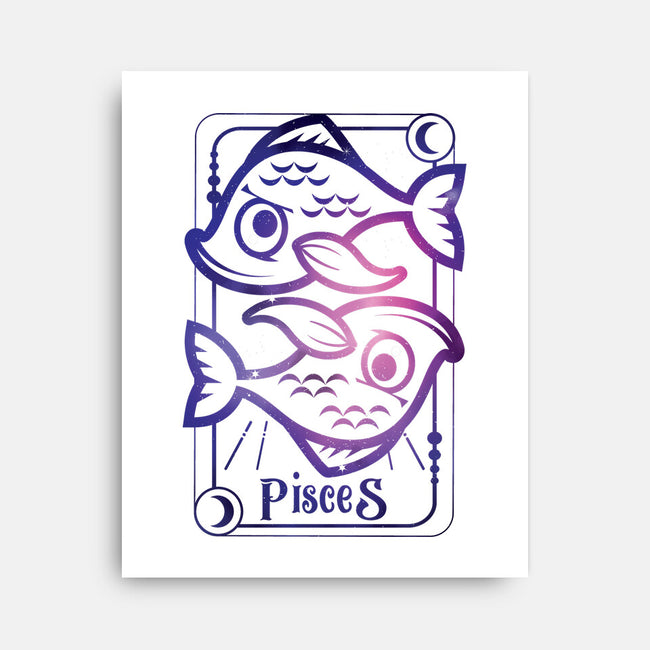 Pisces Galaxy Sign-None-Stretched-Canvas-jrberger