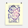 Pisces Galaxy Sign-None-Matte-Poster-jrberger