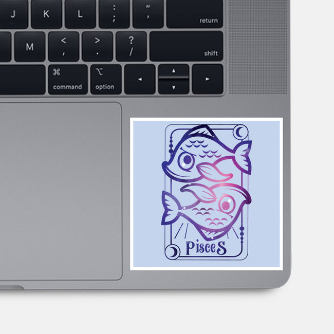 Pisces Galaxy Sign-None-Glossy-Sticker-jrberger