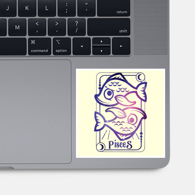 Pisces Galaxy Sign-None-Glossy-Sticker-jrberger