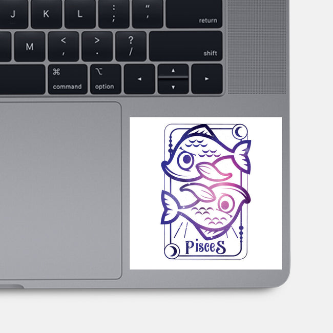 Pisces Galaxy Sign-None-Glossy-Sticker-jrberger