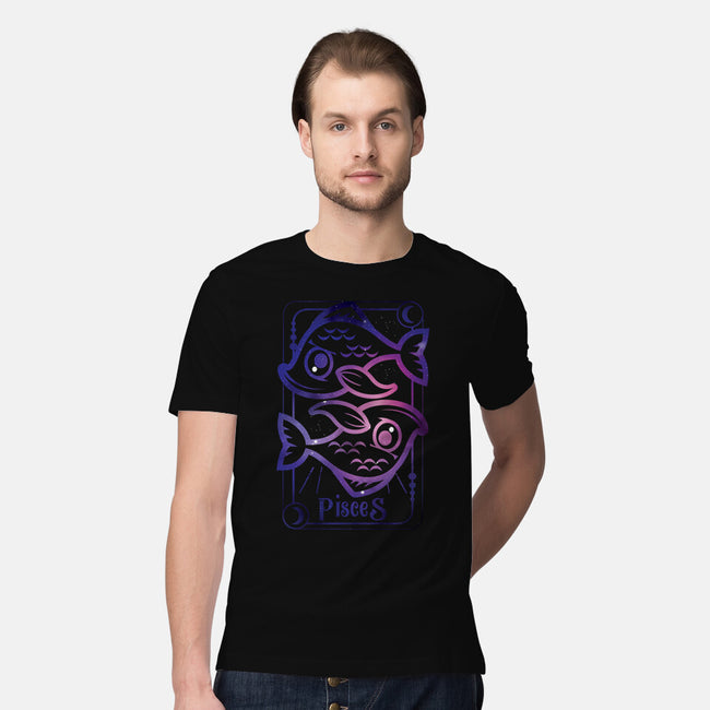 Pisces Galaxy Sign-Mens-Premium-Tee-jrberger