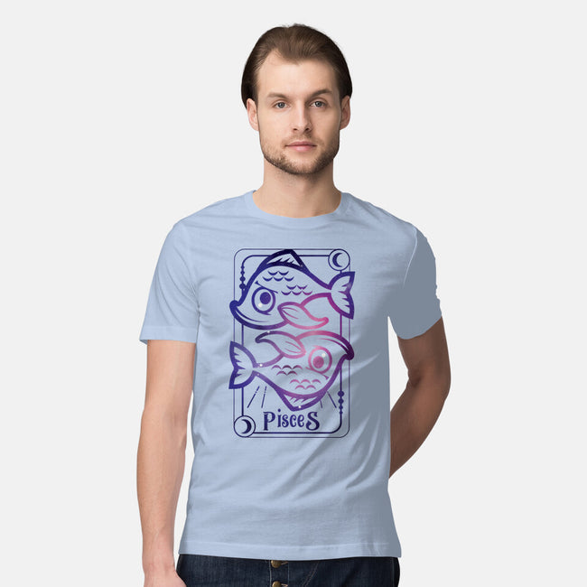 Pisces Galaxy Sign-Mens-Premium-Tee-jrberger