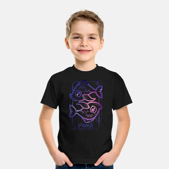 Pisces Galaxy Sign-Youth-Basic-Tee-jrberger