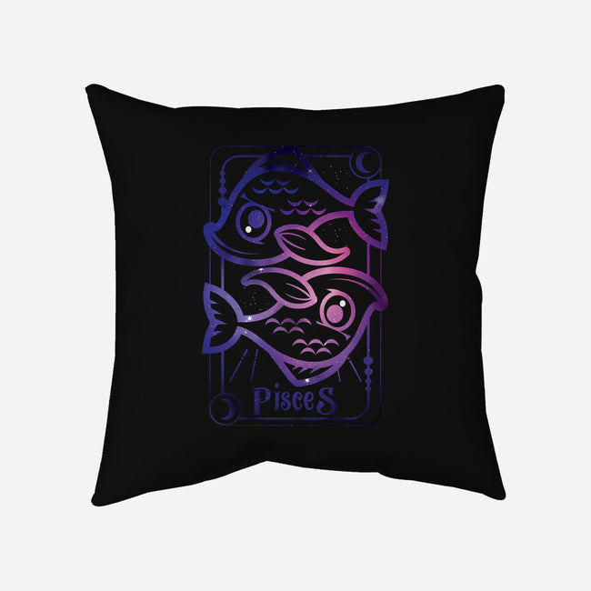 Pisces Galaxy Sign-None-Removable Cover w Insert-Throw Pillow-jrberger