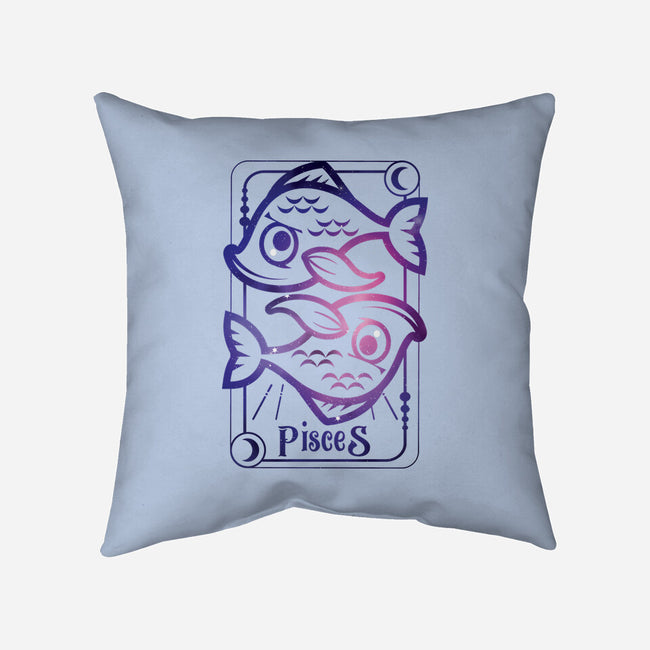 Pisces Galaxy Sign-None-Removable Cover w Insert-Throw Pillow-jrberger