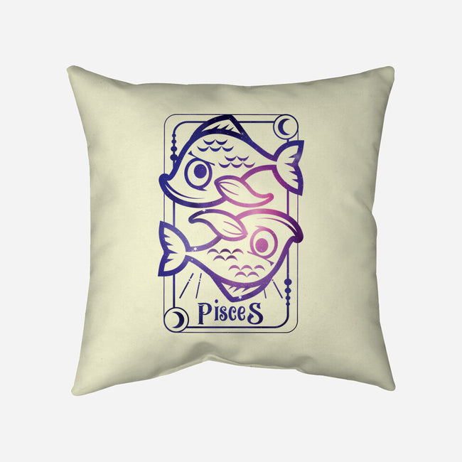 Pisces Galaxy Sign-None-Removable Cover w Insert-Throw Pillow-jrberger