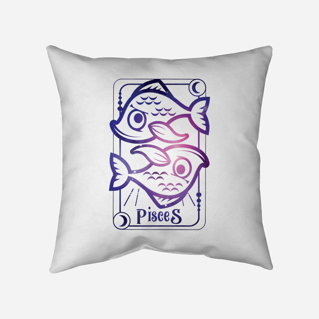 Pisces Galaxy Sign-None-Removable Cover w Insert-Throw Pillow-jrberger