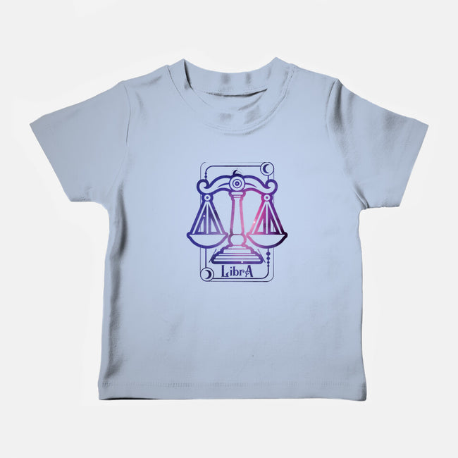 Libra Galaxy Sign-Baby-Basic-Tee-jrberger
