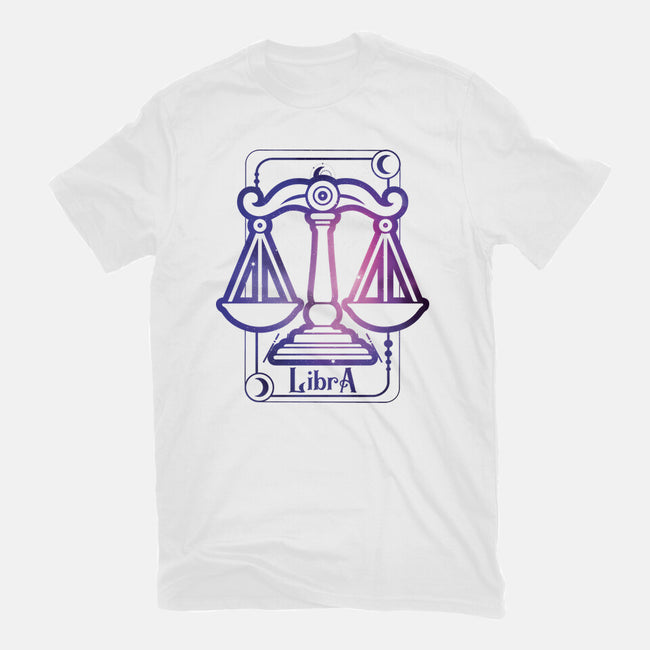 Libra Galaxy Sign-Unisex-Basic-Tee-jrberger