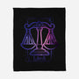 Libra Galaxy Sign-None-Fleece-Blanket-jrberger