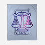 Libra Galaxy Sign-None-Fleece-Blanket-jrberger